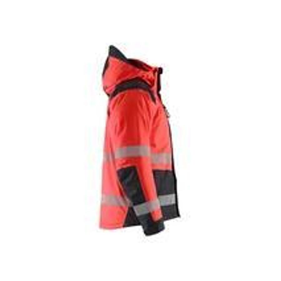 HighVis Winter Jacket HighVis Red/Black 5XL