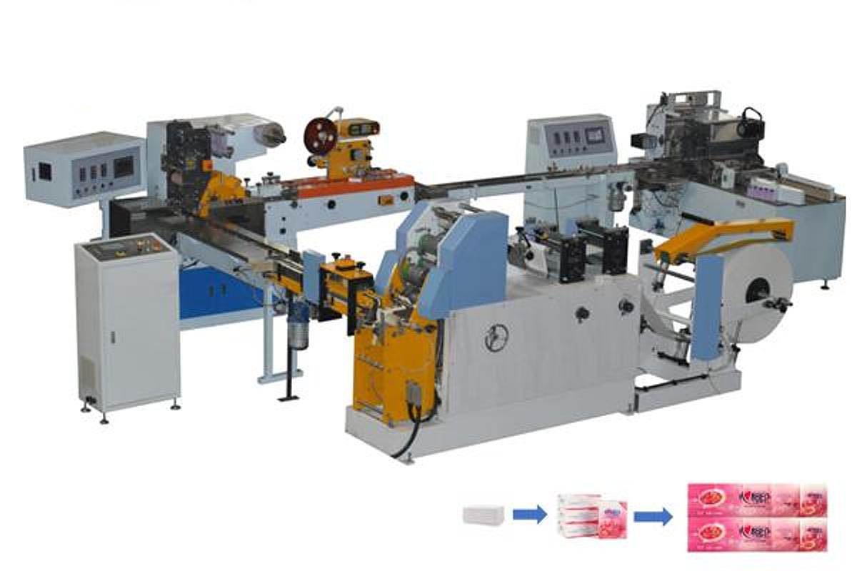 ZB280 Handkerchief Paper Packing Machine