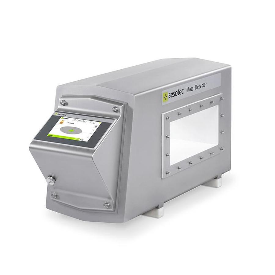 Metal detectors for conveyor belts and hoppers