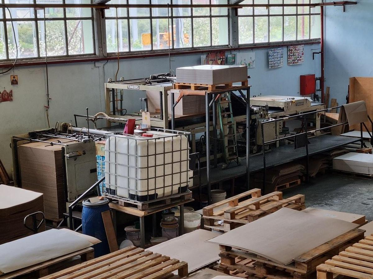 Used Tunkers 1450 Automatic Sheet-to-Sheet Laminating Machine – 1997