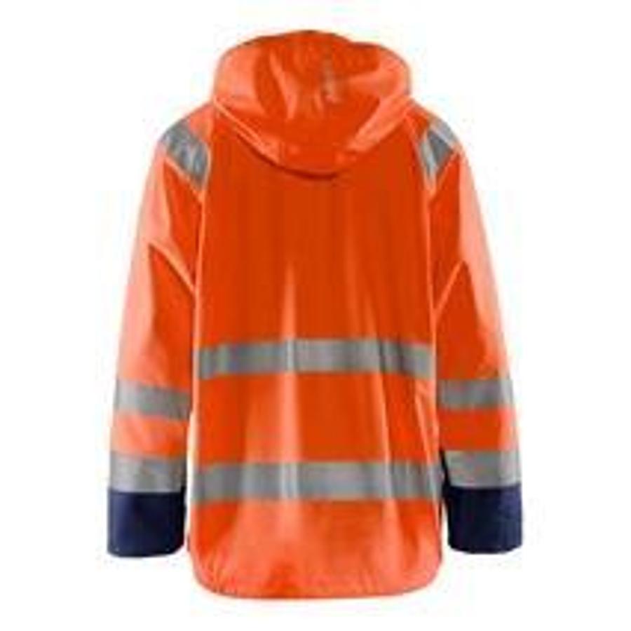 BLAKLÄDER High Visibility Rain Jacket Level 1 43232000