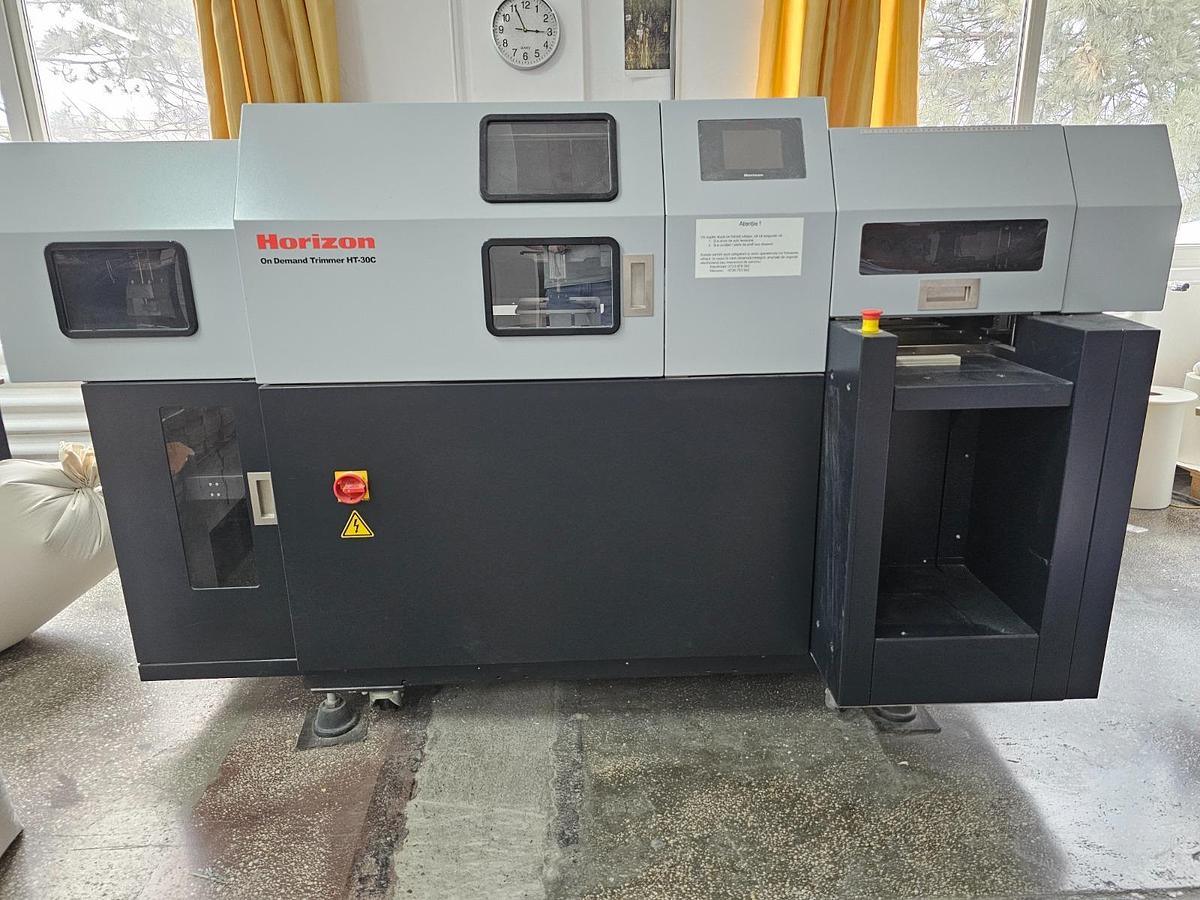 Used Horizon HT-30C (2021) | Three-Knife Book Trimmer with A6 Kit
