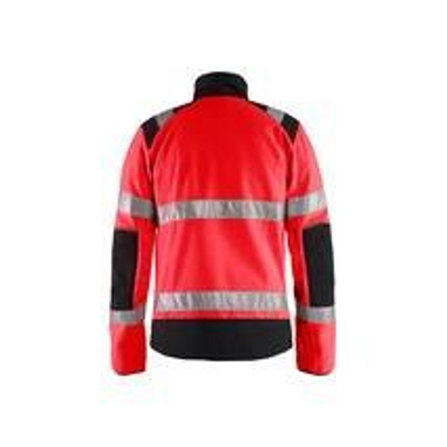 BLAKLÄDER High Vis Fleece Jacket, Windproof 48882524