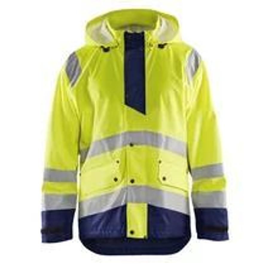 BLAKLÄDER High Visibility Rain Jacket Level 1 43232000
