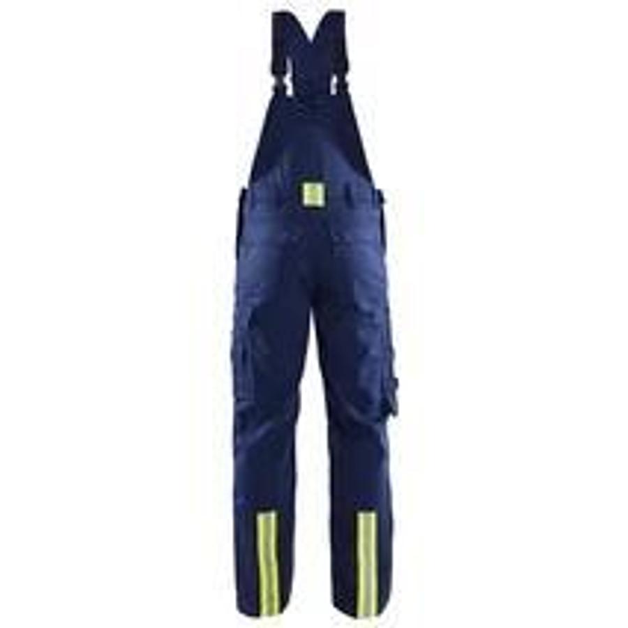 Welder's dungarees Navy/HighVis Yellow C62