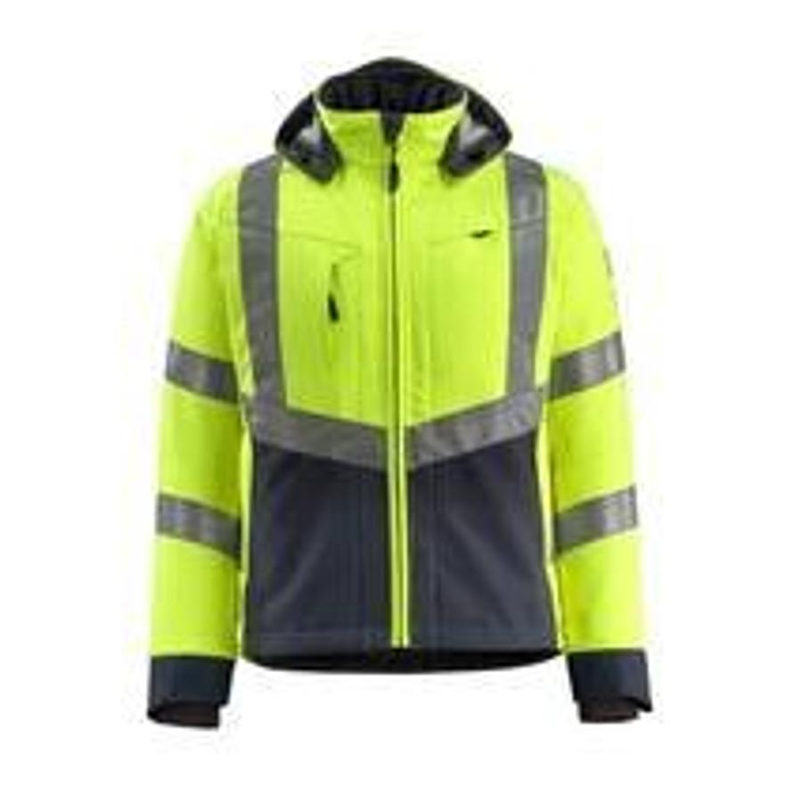 MASCOT Blackpool Soft Shell Jacket High Vis 15502-246