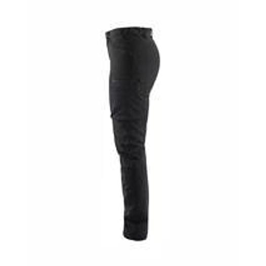 Women's Service Softshell Winter Pants Black D19