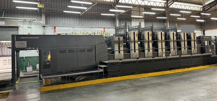 Used Mitsubishi V3000LS-6+TC+ED – 5 – 8 colors – Sheetfed Offset Printing Press