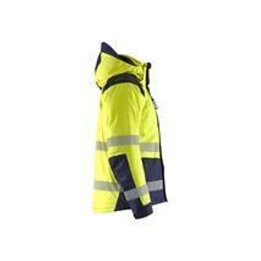 HighVis Winter Jacket, Yellow/Navy, Size 6XL