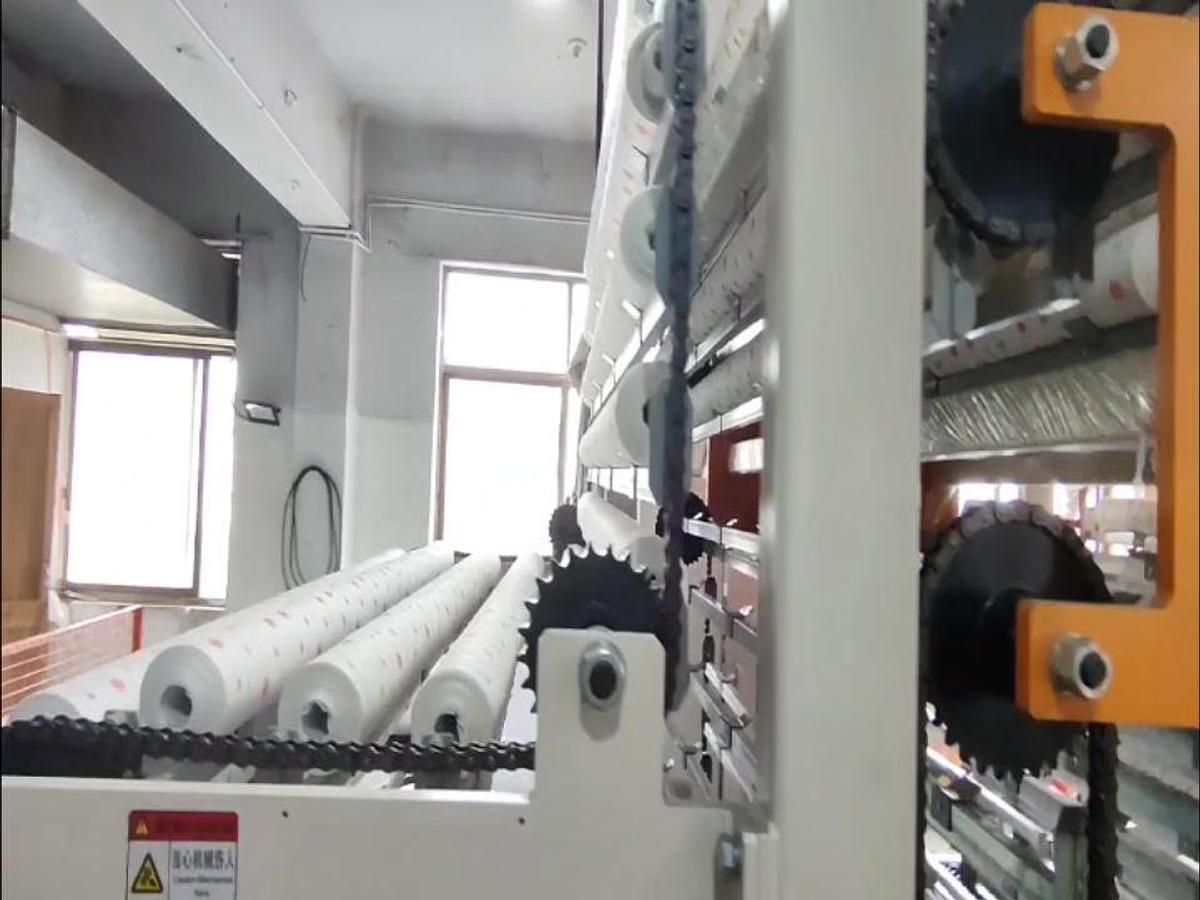 Soonture Manufacturing Full Automatic toilet roll tissue paper rewinding machine