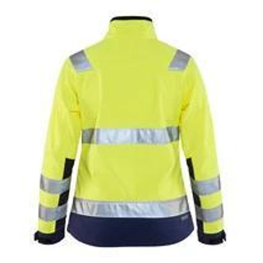 BLAKLÄDER women's high vis softshell jacket 49022517