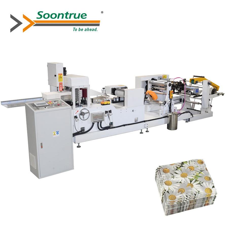 Tissue Paper Napkin Making Machine | Soontrue Tissue Machine