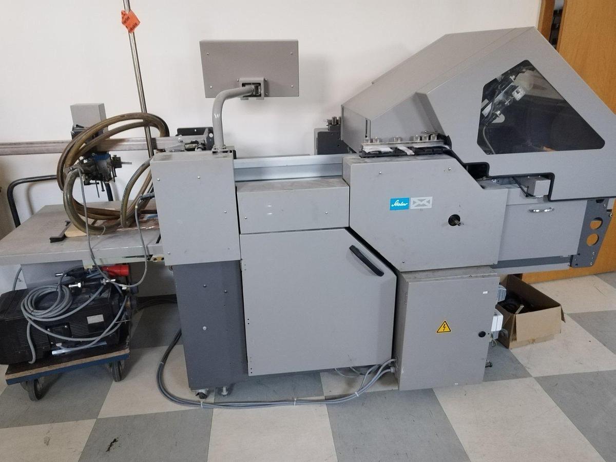 Used Horizon AFC 544 AKT Paper Folding Machine 2002 4 Buckles Perforating Drilling Mobile Delivery