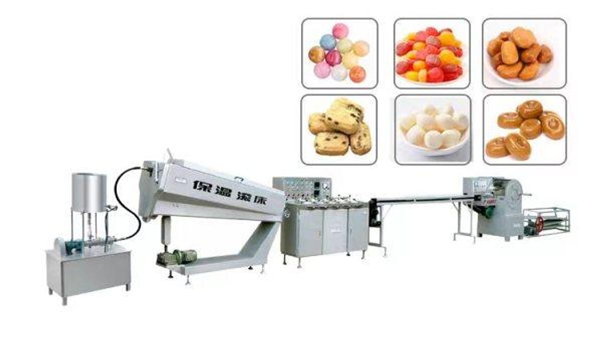 Hard Candy/Toffee/Soft Candy Die-formed Production Line HTL-TB1