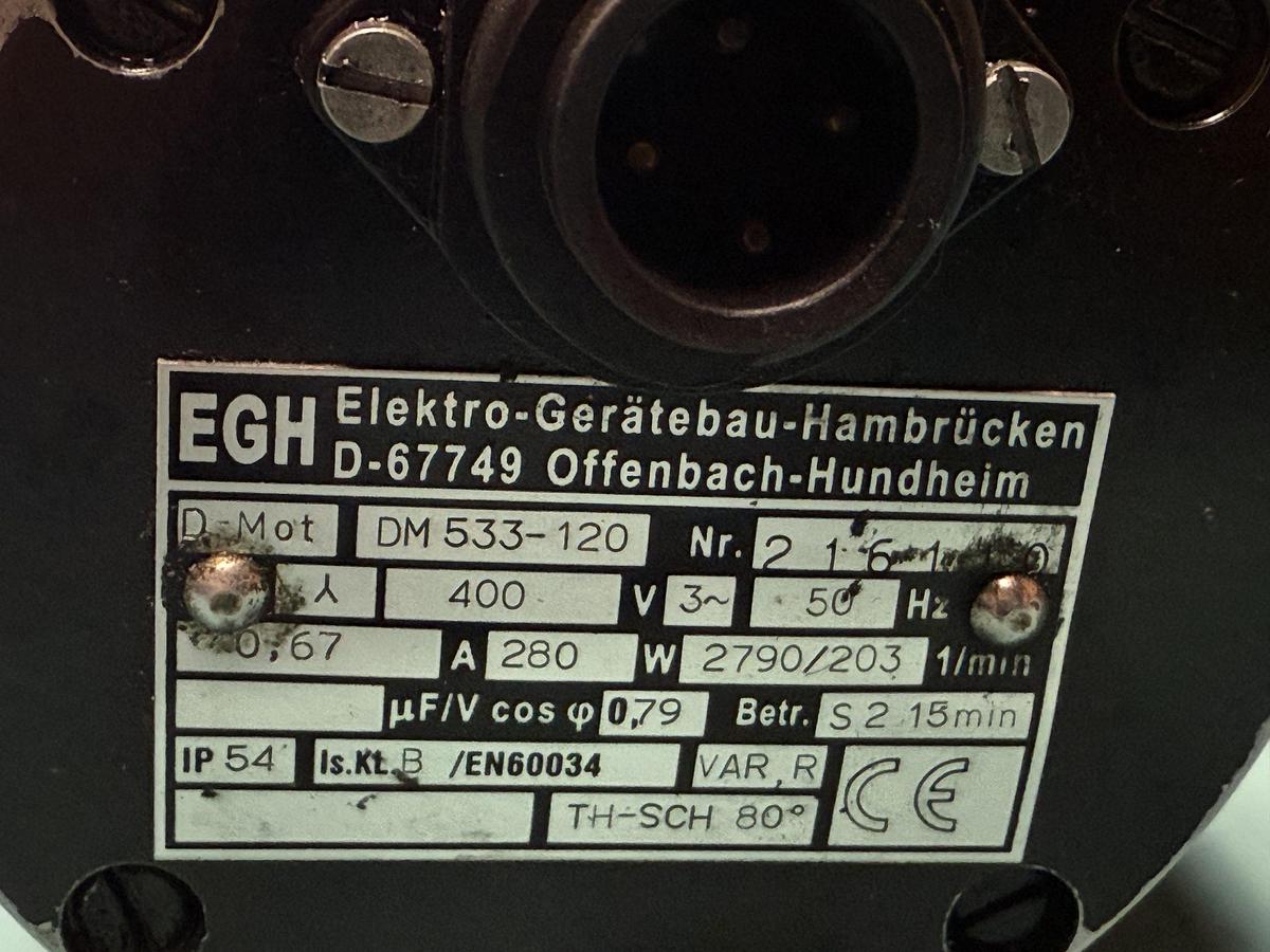 DM533-120 for Oxy-Dry washing systems 