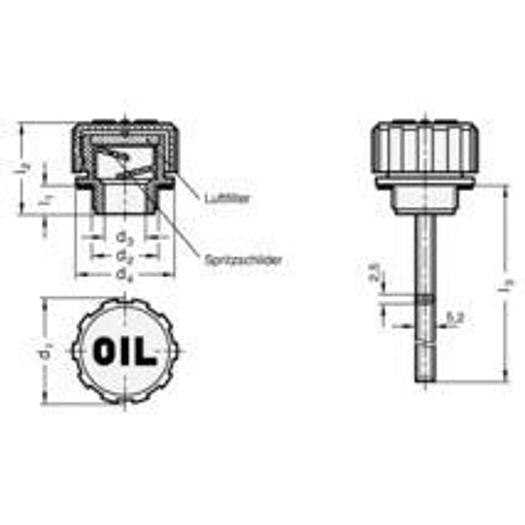 Bleed screws, plastic