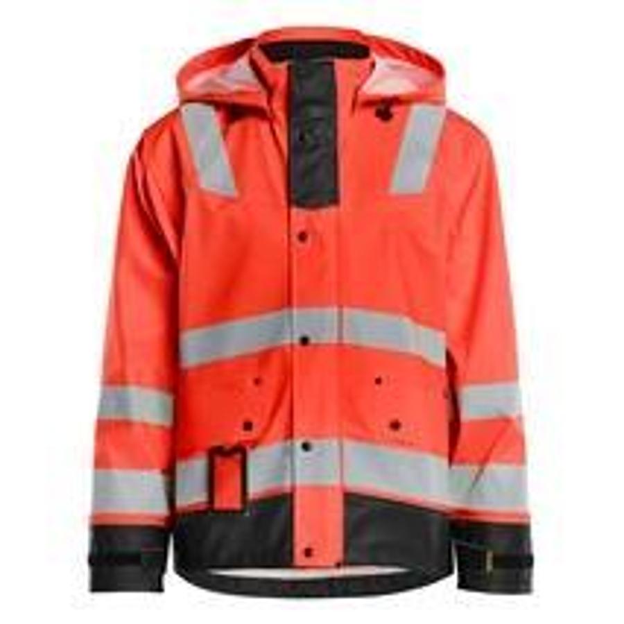 BLAKLÄDER Rain Jacket Level 2 High Vis 43022003