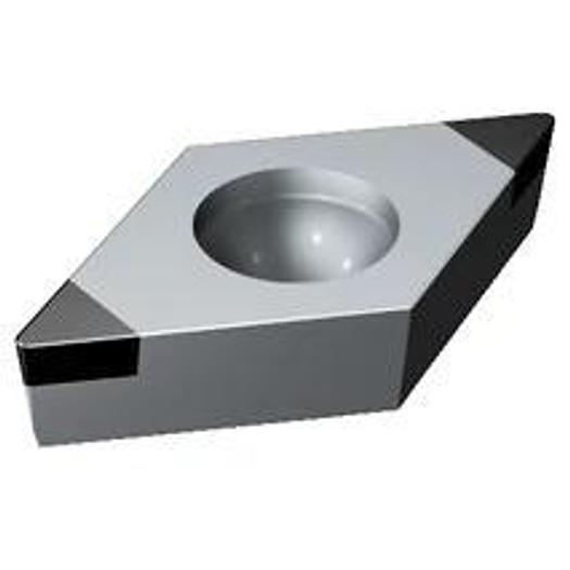 CBN WIPER plates with positive basic shape