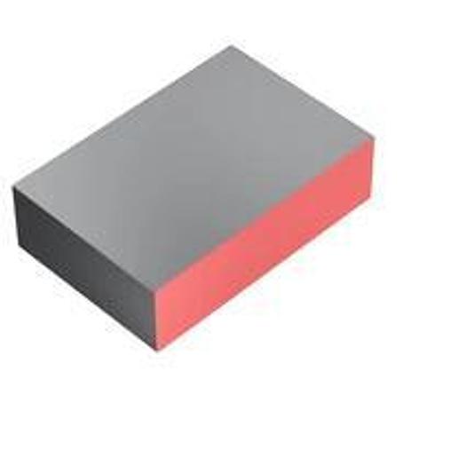 End mill square shape, with corner radius, without center cutting edge - inch version