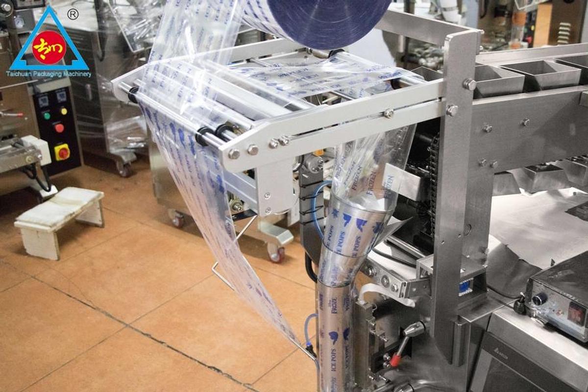 Soft candy packaging machine