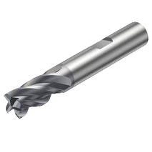 End mill square shape, without corner radius and center cutting edge - Metric version