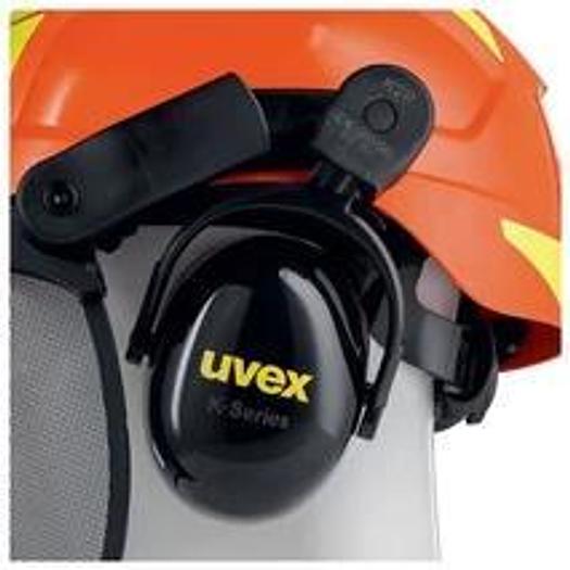 Safety helmet uvex pheos 9774237 orange with ventilation