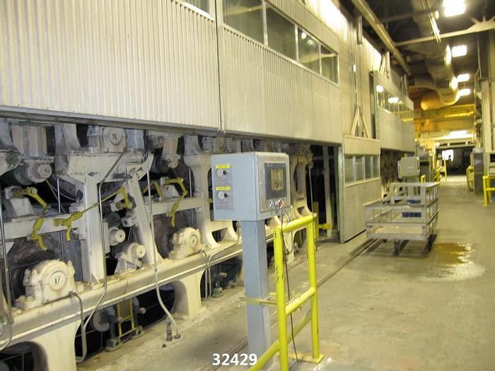 Used Rice Barton 48"x115" 24 Cans Dryer Section #32429