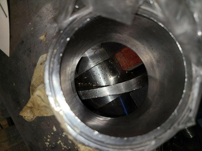 Used Rotary Lobe Positive Displacement Pump Stainless Steel Resin Liquid Pump