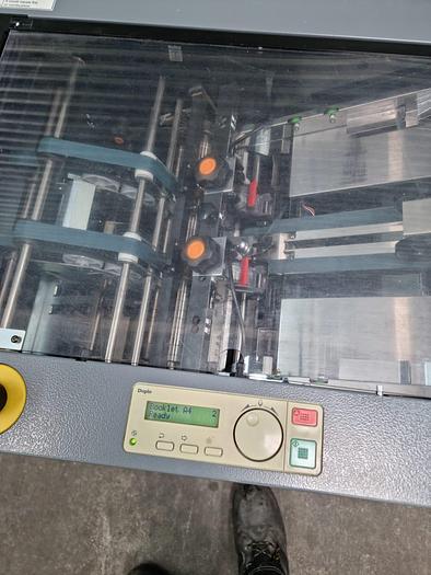 Used Duplo dbm 120 fold stitch trim bookletmaker 