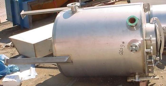 Used 200 GALLON/750 LITER MUELLER TANK – S/S – #6080