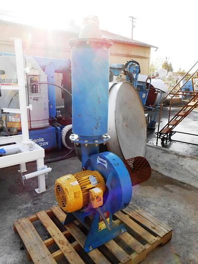 Used Blower, 10 HP, Centrifugal, Spencer, Scroll Blower #S742126