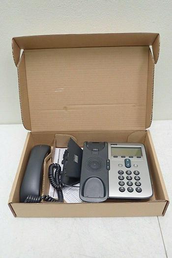 Used Lot of 7 Cisco CP-7912G 7912 IP Phones with Stands & Cables