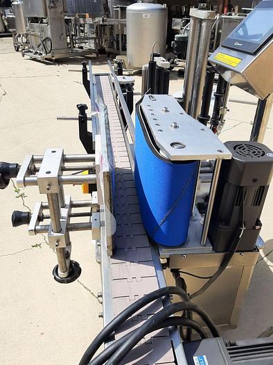 Used Labeler, Pressure Sensitive, Sofitec, Mdl MT-200, Conveyor #S744479