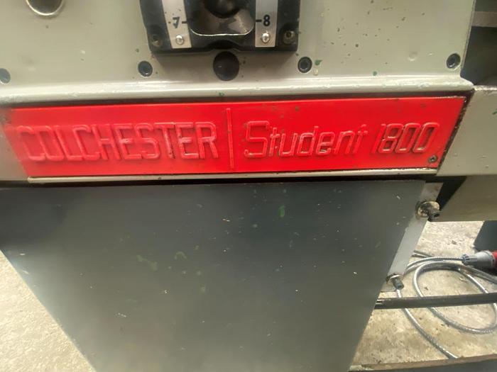 Used Colchester Student 1800 Manual Lathe