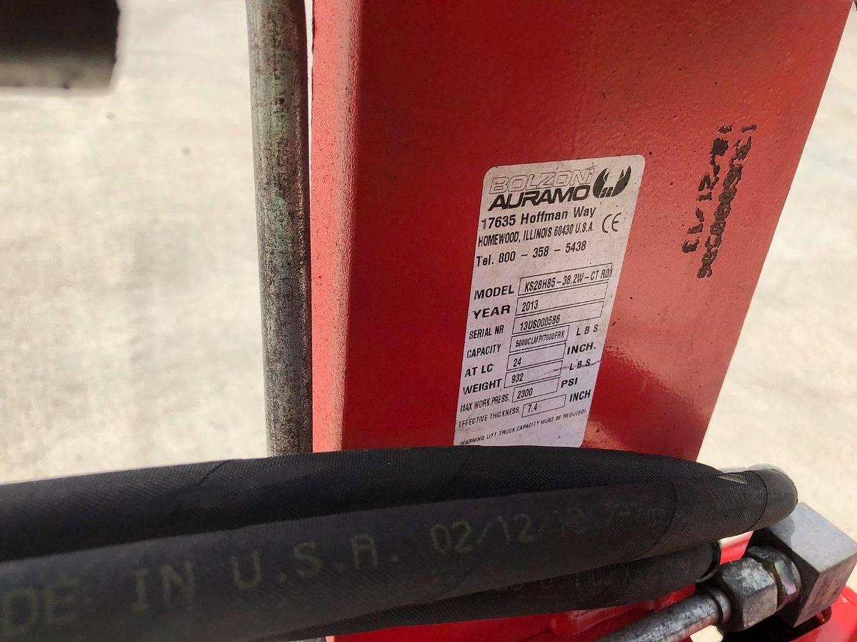 Used 2013 Bolzoni KS28H5B