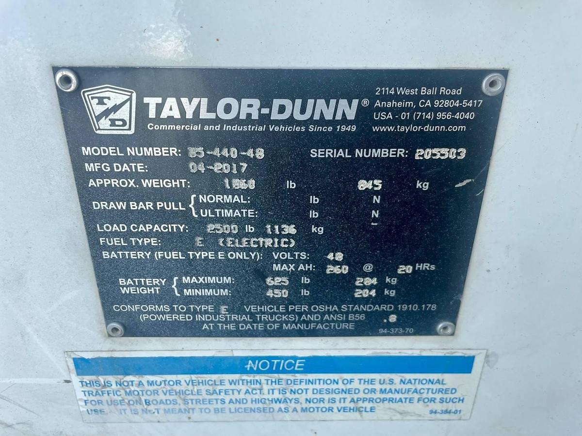 Used 2017 Taylor Dunn Bigfoot