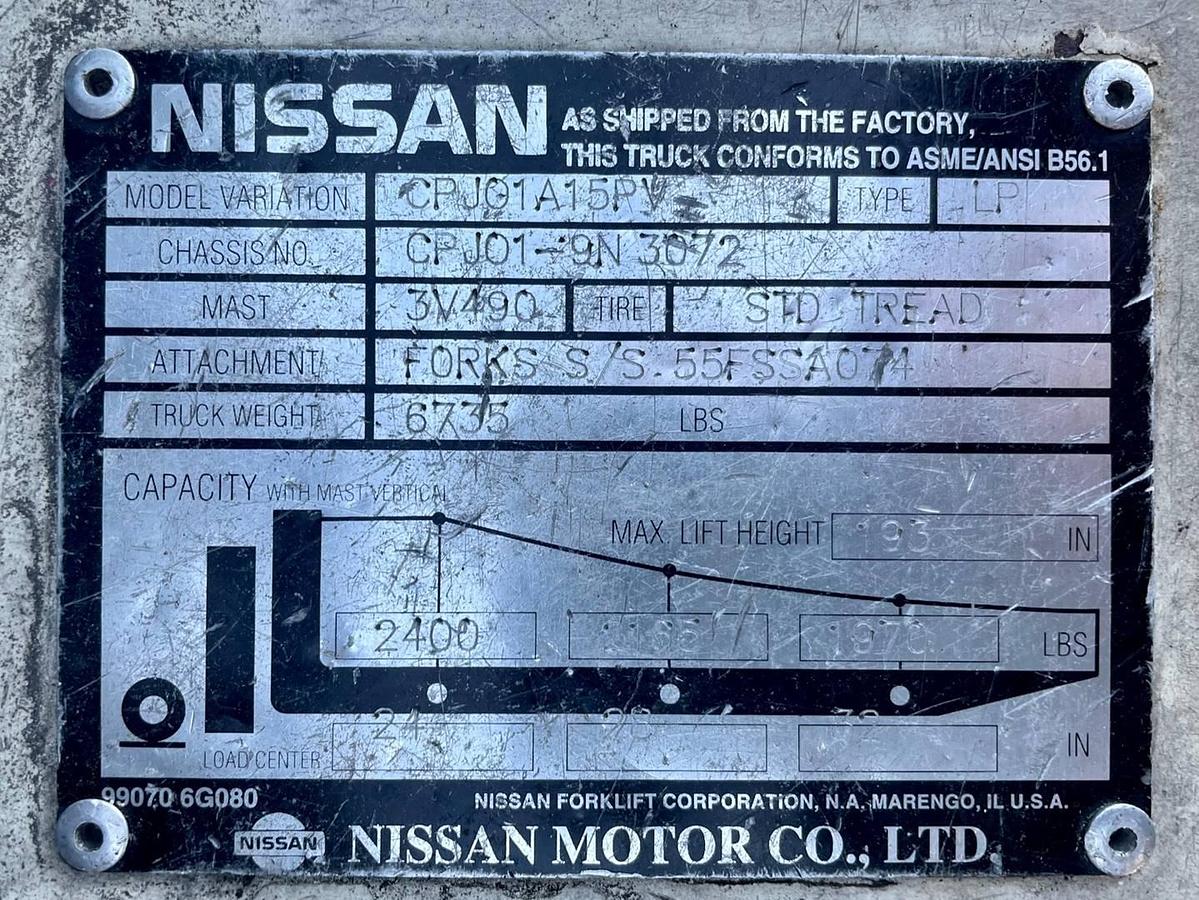 Used 2000 Nissan JC30