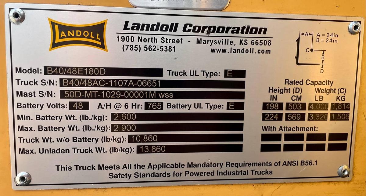 Used 2011 Bendi B40/48E180D