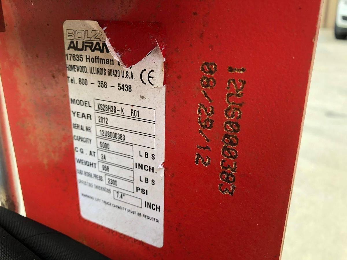 Used 2012 Bolzoni KS28H3B