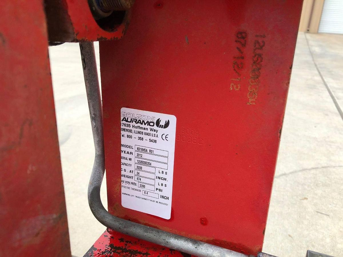 Used 2012 Bolzoni KS18H5A