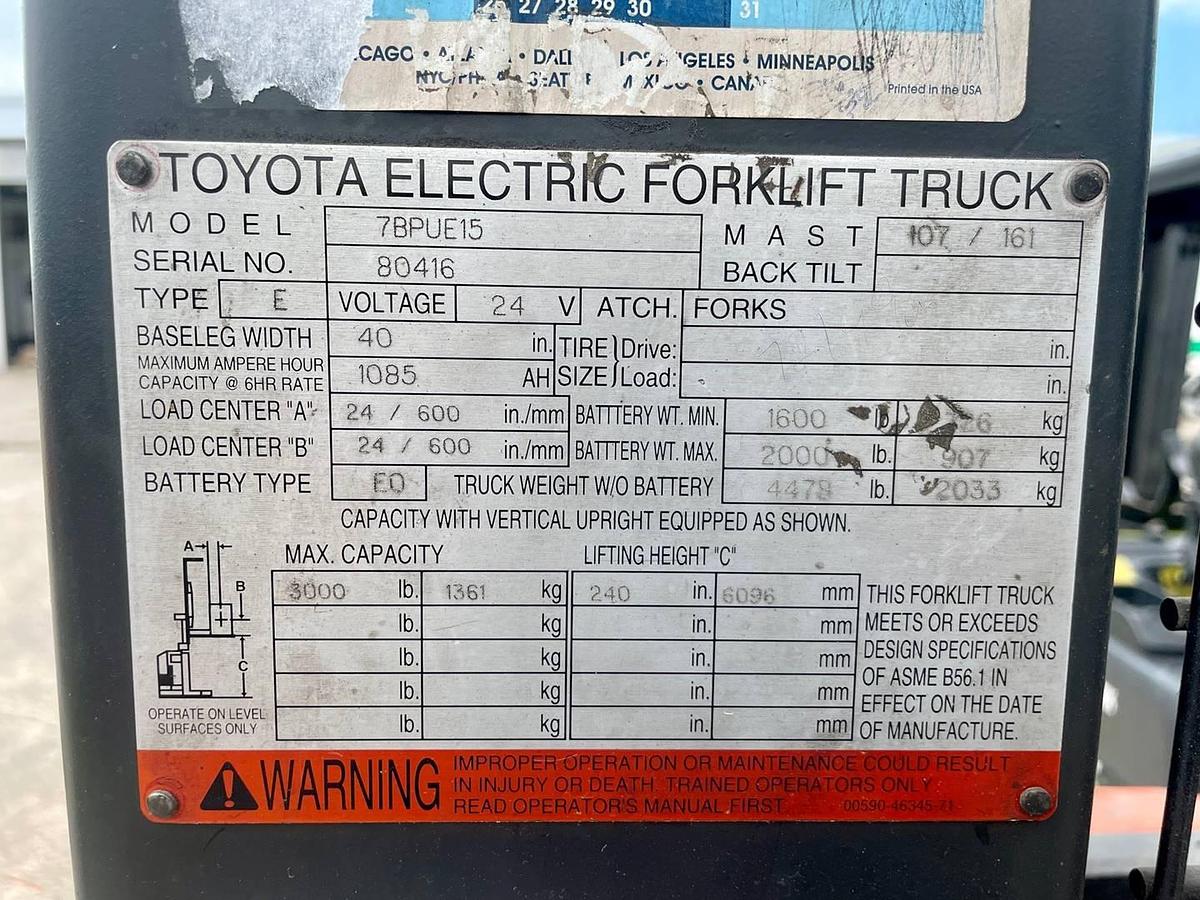Used 2006 Toyota 7BPUE15