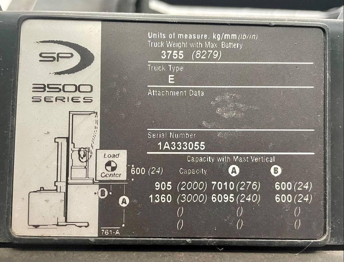 Used 2008 Crown SP3520-30