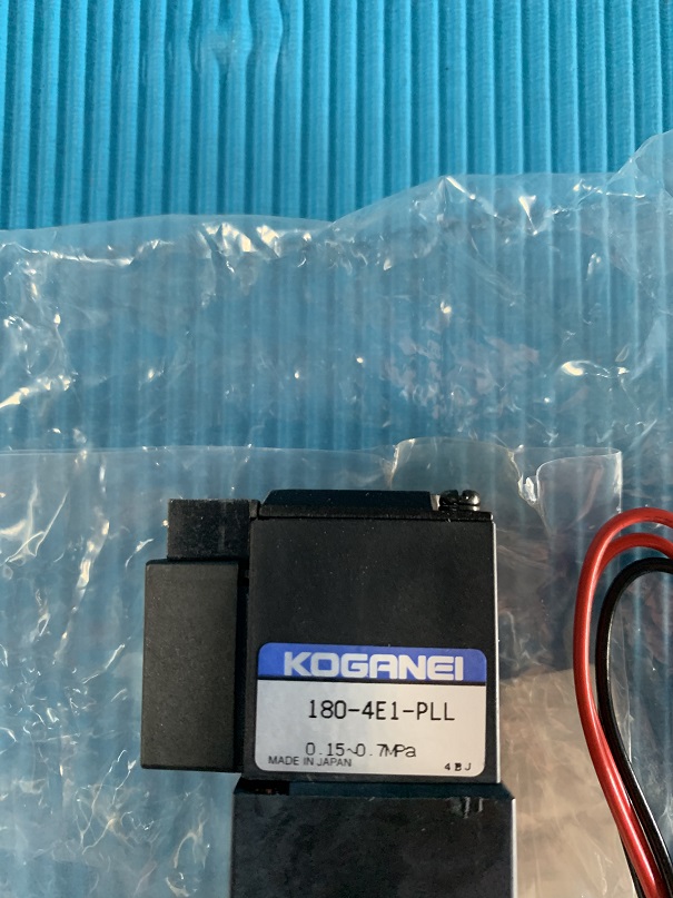 Used Koganei Solenoid Valve 180-4E1-PLL