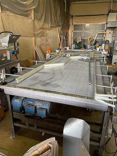 Used Whallon High Speed Bright Can Palletizer