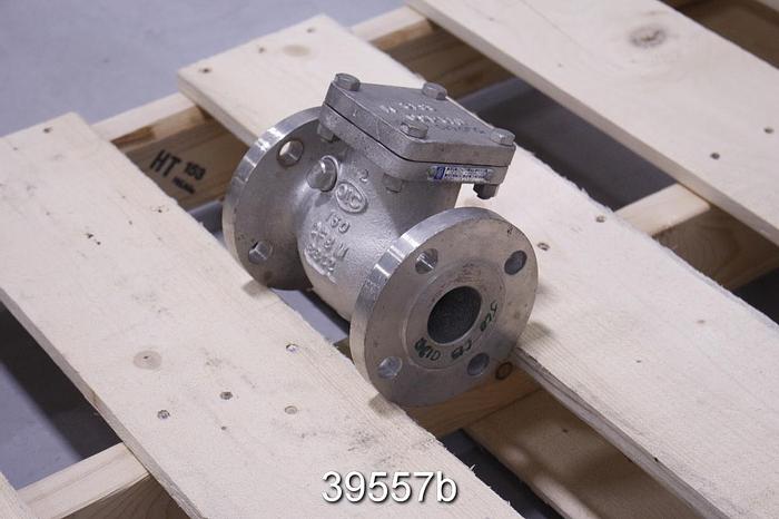 Used Oic 1.5" Swing Check Valve #39557