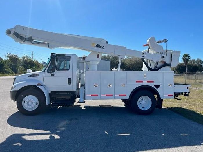 Used Altec TA50-MH 55ft Bucket Boom on 2012 International 4300 Reg Cab Utility Truck - C52741