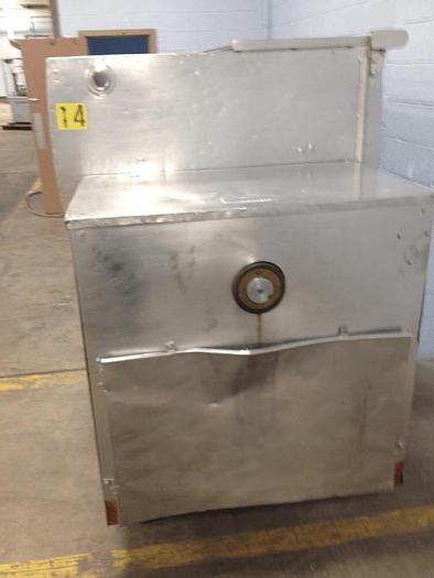 Used 60 CU. FT. GRACE 2 COMPARTMENT PADDLE BLENDER – S/S – 5 HP – #8109