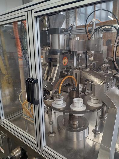 Used Accutek Model 50-TFS-1PT Hot Air Automatic Tube Filler