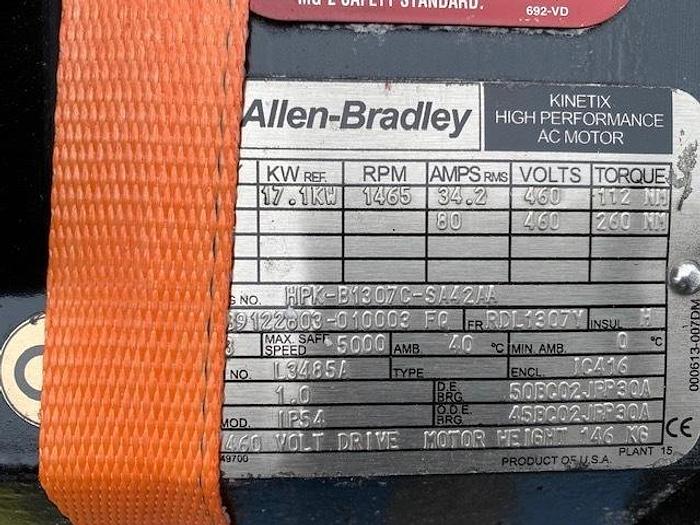 Used ALLEN-BRADLEY KINETIX HIGH PERFORMANCE AC DRIVE MOTOR