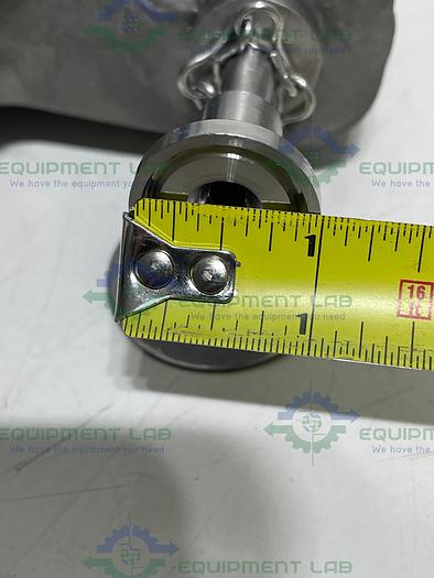 Used Micro Motion  CMF010 Mass Flow Sensor 1/2" Sanitary Fitting w/ 1700R12 Transmitter